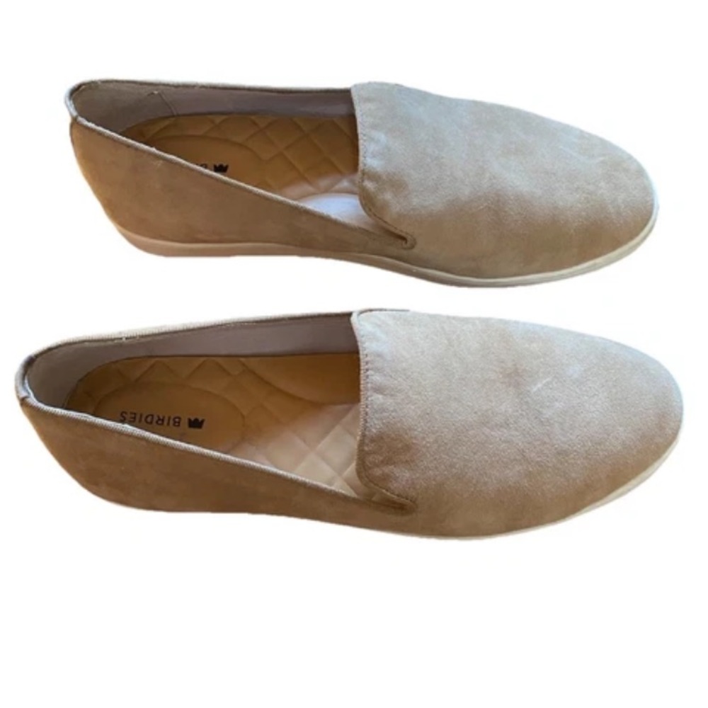 Birdies The Swift Slip On Sneaker In Suede Leather Sz Women’s 38.5 8.5